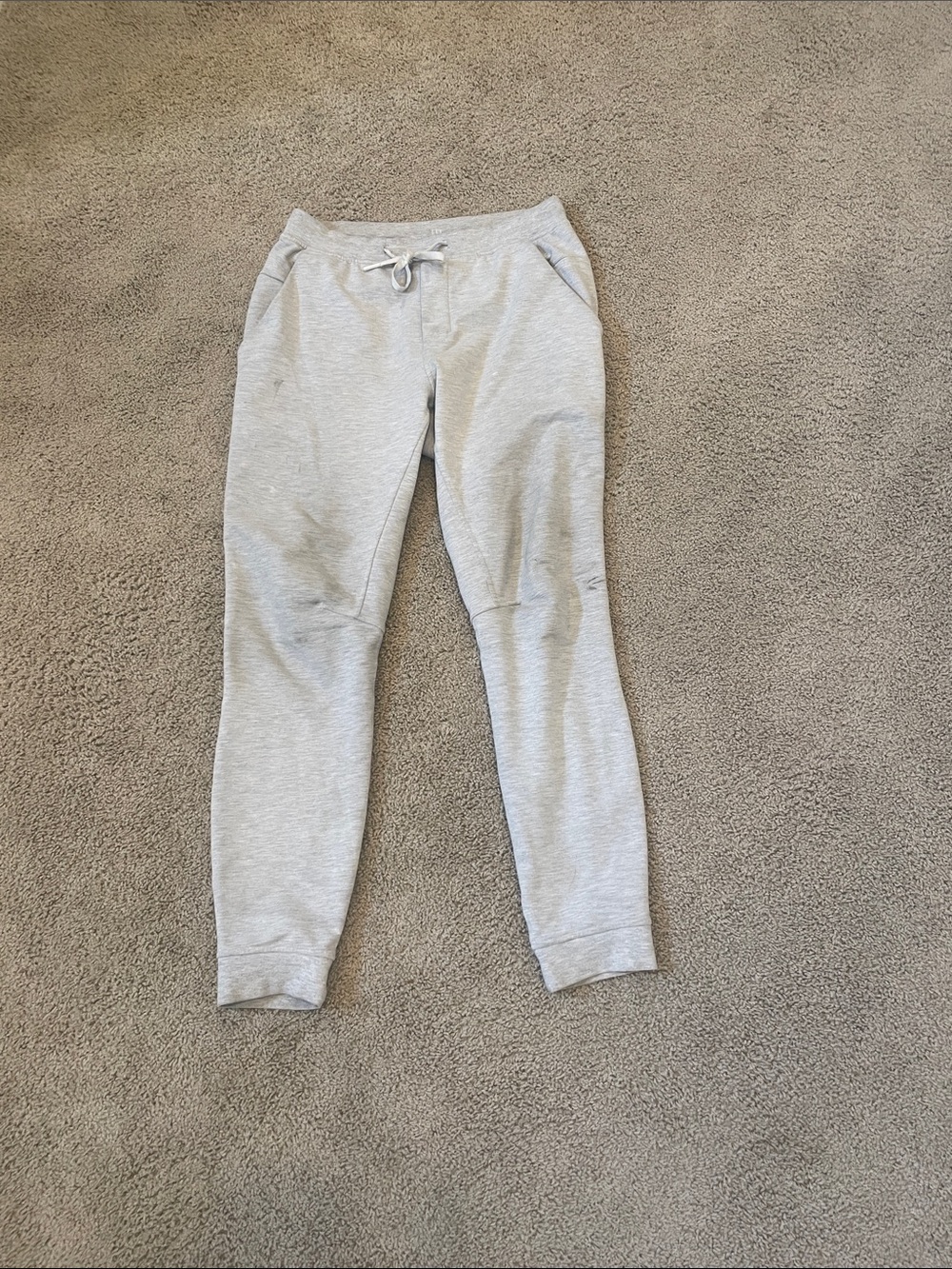 lululemon athletica Light Gray Men's Jogger Sweatpants
